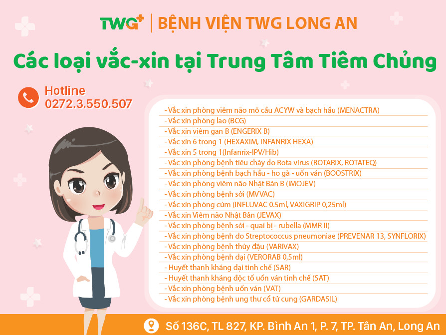 Vắc-xin cho trẻ em Vắc-xin cho trẻ em