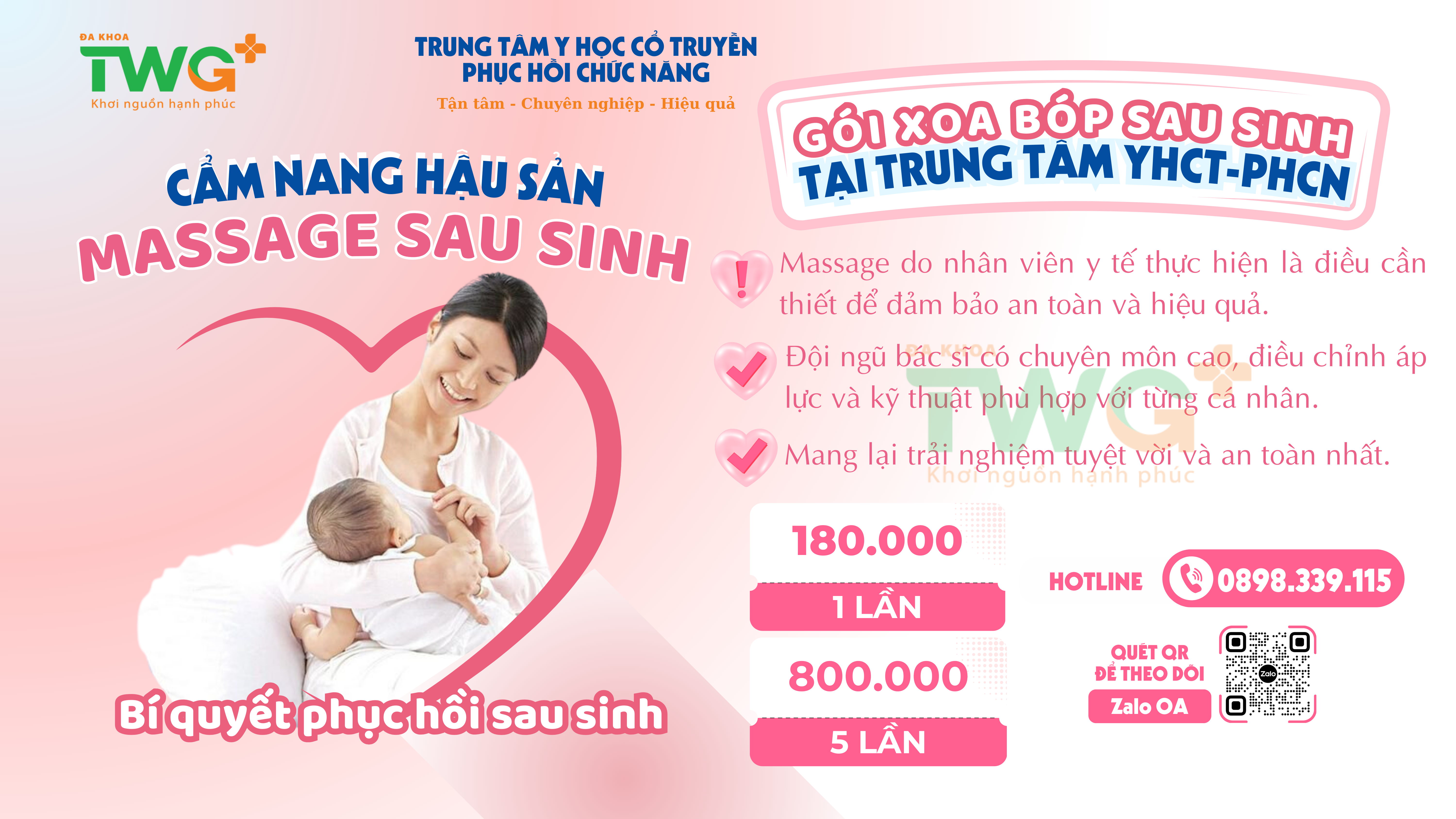 MASSAGE SAU SINH - BÍ QUYẾT PHỤC HỒI SỨC KHỎE CHO MẸ