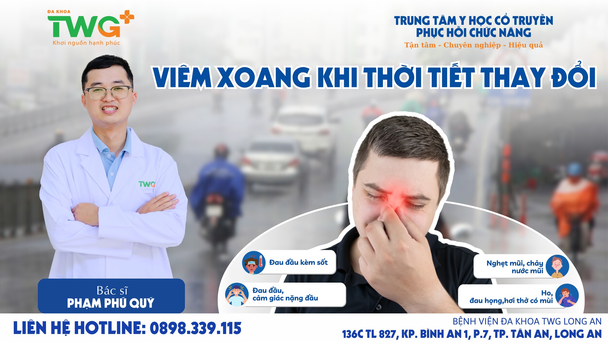 VIÊM XOANG KHI THỜI TIẾT THAY ĐỔI: LỜI KHUYÊN TỪ CÁC CHUYÊN GIA